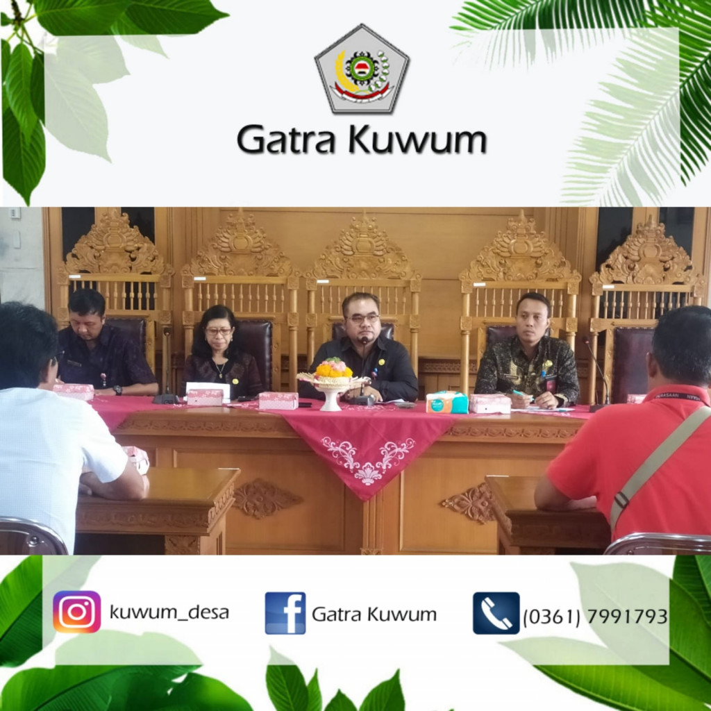 Kegiatan Sosialisasi Rehabilitasi Jaringan Irigasi Subak Balangan